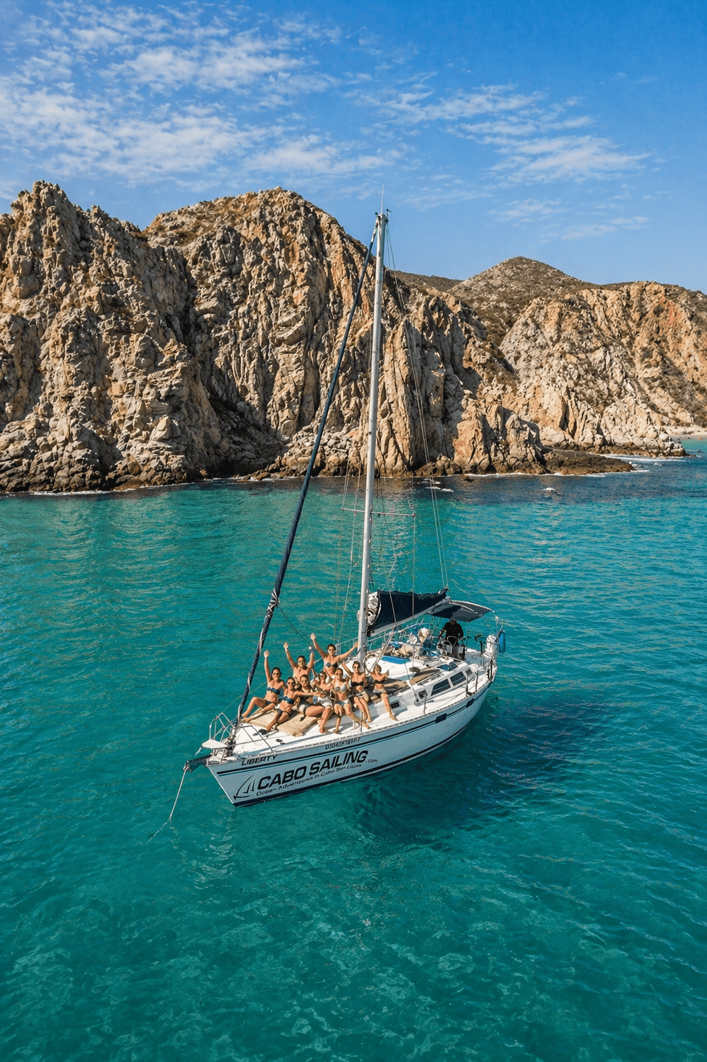 Sailing Boat 38' bachelorette charter