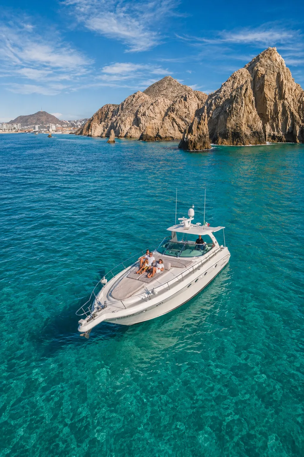Luxury Yacht 51' private charter in Cabo San Lucas