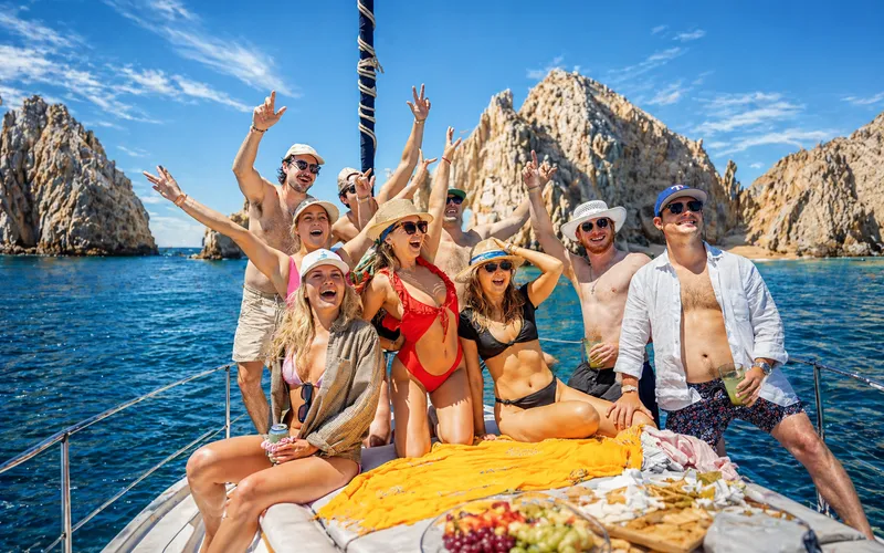 Cheers on a sunny coastal adventure
