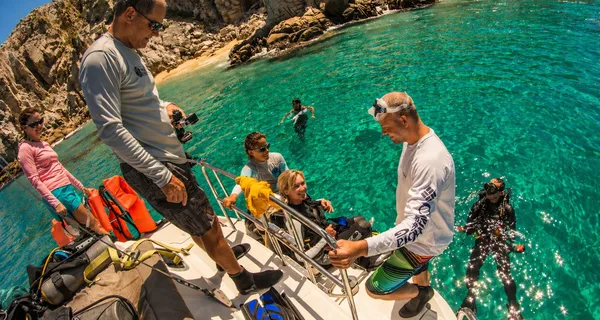 Scuba diving at Pelican Rock